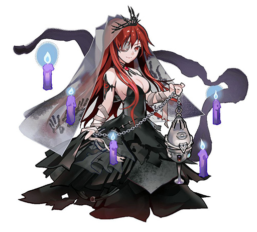 画像ギャラリー No.006のサムネイル画像 / 「HERO CANTARE」におどろおどろしい衣装をまとったカレンが実装