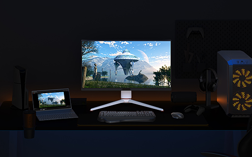 BenQ MOBIUZ EX271Q　27インチ大画面ディスプレイ 人気の27型2560×1440ドットと最新の画質補正機能を備えたBenQの