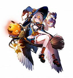 画像ギャラリー No.003のサムネイル画像 / 「野生少女」にハロウィン限定の魔女フィリスとイングリッドが登場