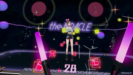 ���������꡼ No.002�Υ���ͥ������ / VR�ꥺ�ॲ�����Kizuna AI - Touch the Beat!�פ˿�����4�ڶʤ�DLC�Ȥ����о졣HARD�⡼�ɤ�饤�֤�վޤǤ���⡼�ɤ����