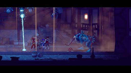 画像ギャラリー No.005のサムネイル画像 / ベルトスクロールアクション「サムライフォース:斬!」が本日発売。開発陣によるインタビューが公開に