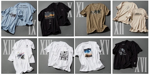 画像集#004のサムネイル/「ファイナルファンタジー」とユニクロUTがコラボ。FFシリーズ35周年記念のTシャツ全16柄を4月29日に発売