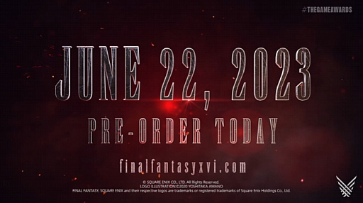 画像ギャラリー No.001のサムネイル画像 / 「FINAL FANTASY XVI」の発売日が2023年6月22日に決定