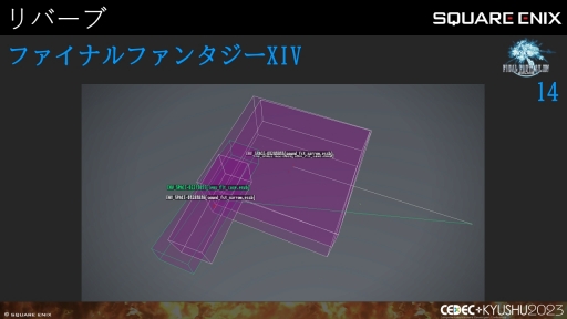 ꡼ No.034 | CEDECKYUSHUϡFINAL FANTASY XIVסFINAL FANTASY XVIפΥô롤2ȥ¹Գȯ줿θȻѤ줿ɵ
