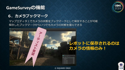 ꡼ No.011 | FF16פγȯǥХå٤ƥGameSurveyɤȤϡƳηаޤ鵡ǽβ⡤̤줿åݡȡCEDEC 2024