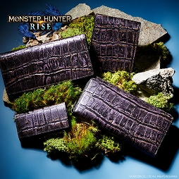 画像ギャラリー No.003のサムネイル画像 / 「モンスターハンターライズ」の“マガイマガド”や“オトモガルク”などをモチーフにしたバッグやレザーアイテムが登場