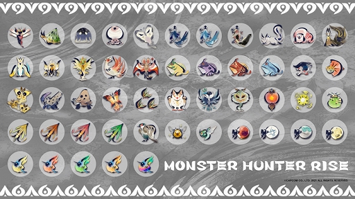 画像ギャラリー No.006のサムネイル画像 / 「モンスターハンターライズ」のイベントクエスト“風神再臨”が本日配信。環境生物たちを紹介する新企画が公式Twitterでスタート