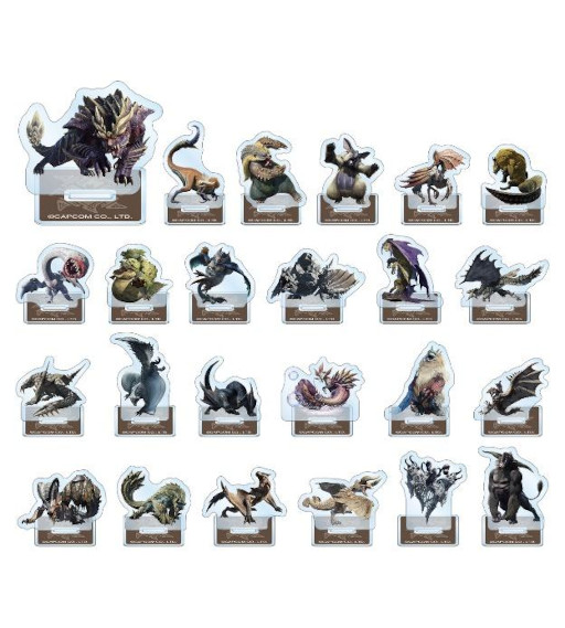 画像ギャラリー No.002のサムネイル画像 / 「モンスターハンターライズ」トレーディングアクリルスタンドなどの受注がAMNIBUSにて開始