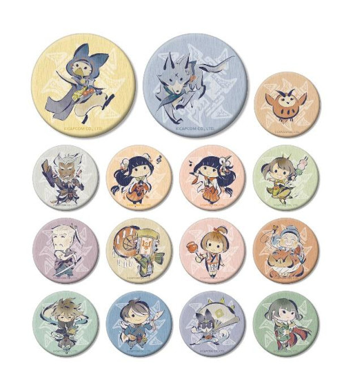 画像ギャラリー No.004のサムネイル画像 / 「モンスターハンターライズ」トレーディングアクリルスタンドなどの受注がAMNIBUSにて開始