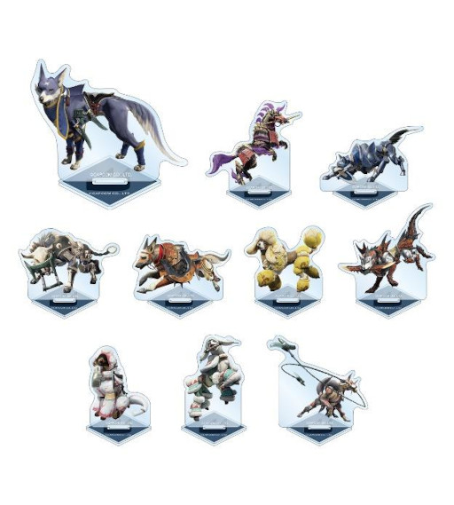 画像ギャラリー No.006のサムネイル画像 / 「モンスターハンターライズ」トレーディングアクリルスタンドなどの受注がAMNIBUSにて開始