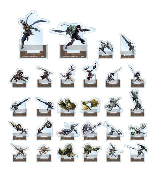 画像ギャラリー No.007のサムネイル画像 / 「モンスターハンターライズ」トレーディングアクリルスタンドなどの受注がAMNIBUSにて開始