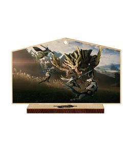 画像ギャラリー No.002のサムネイル画像 / 「モンスターハンターライズ」の絵馬型BIGウッドスタンドなど,グッズの受注受け付け中