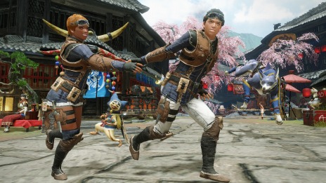 画像ギャラリー No.003のサムネイル画像 / 「モンスターハンターライズ」特別なポーズセットを入手できるイベントクエスト「金獅子ブチギレ」本日実装。便利なアイテムパックも同時配信