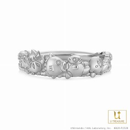 画像ギャラリー No.003のサムネイル画像 / 「銀河にねがいを」の世界観をモチーフにした腕時計と,カービィと仲間たちをデザインしたリングが発売