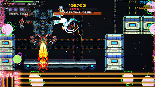 画像ギャラリー No.004のサムネイル画像 / 超高速ハイパー忍者アクション「Ninja Issen (忍者一閃)」,11月23日にSteamで配信。Switch版は2024年配信予定