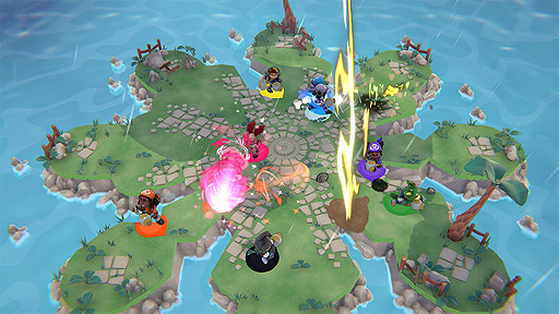 画像ギャラリー No.002のサムネイル画像 / Switch「どうぶつ大乱島」が本日リリース。敵を吹っ飛ばしてマップから弾き出す,最大8人でのマルチに対応した“ワンパンバトロワ”ゲーム