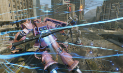 画像ギャラリー No.022のサムネイル画像 / 「機動戦士ガンダム 戦場の絆II」試遊レポート&プロデューサーインタビュー。開放型の新筐体で,MSによる迫力のバトルが展開