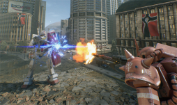 画像ギャラリー No.023のサムネイル画像 / 「機動戦士ガンダム 戦場の絆II」試遊レポート&プロデューサーインタビュー。開放型の新筐体で,MSによる迫力のバトルが展開