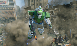 画像ギャラリー No.029のサムネイル画像 / 「機動戦士ガンダム 戦場の絆II」試遊レポート&プロデューサーインタビュー。開放型の新筐体で,MSによる迫力のバトルが展開