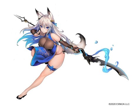 画像ギャラリー No.004のサムネイル画像 / 「ロストノア」のメインクエスト2章後半が開放。仙境の白狼ピックアップ召喚を実施