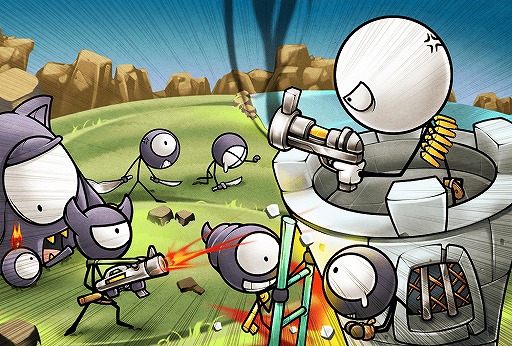 画像ギャラリー No.001のサムネイル画像 / 新感覚のタワーディフェンスゲーム「カートゥーン大戦争」の配信時期は2020年10月下旬