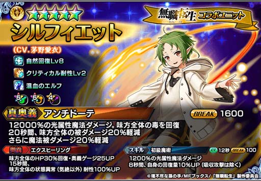 画像ギャラリー No.004のサムネイル画像 / 「グランドサマナーズ」x「無職転生」コラボ後編にエリス&シルフィエットが登場