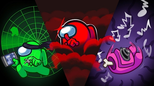 画像ギャラリー No.002のサムネイル画像 / 「Among Us」,一定時間姿を消せるインポスター用の役職“ファントム”などを追加するアップデートを実施