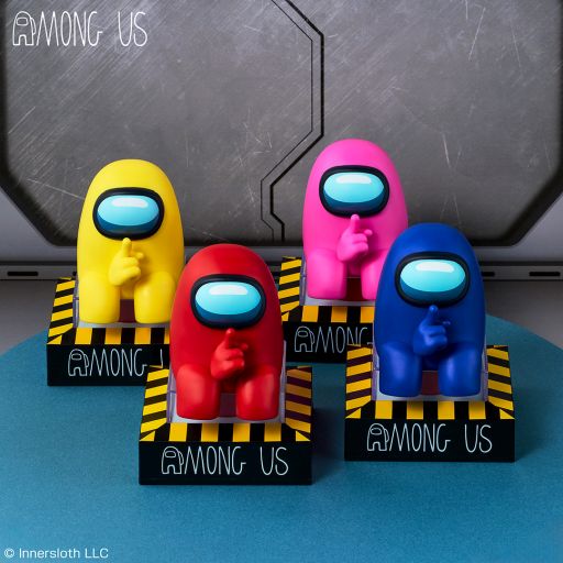 Imagem miniatura da galeria de imagens nº 004 / “Among Us”, prêmios exclusivos para diversão serão divulgados sequencialmente a partir do dia 14 de abril. Também estão disponíveis figuras de vinil macio de aproximadamente 18 cm com motivos de companheiros de tripulação.