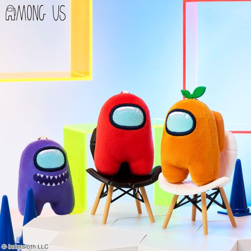 Imagem miniatura da Galeria de Imagens nº 006 / “Among Us”, prêmios exclusivos para diversão serão lançados sequencialmente a partir do dia 14 de abril. Também estão disponíveis figuras de vinil macio de aproximadamente 18 cm com motivos de companheiros de tripulação.