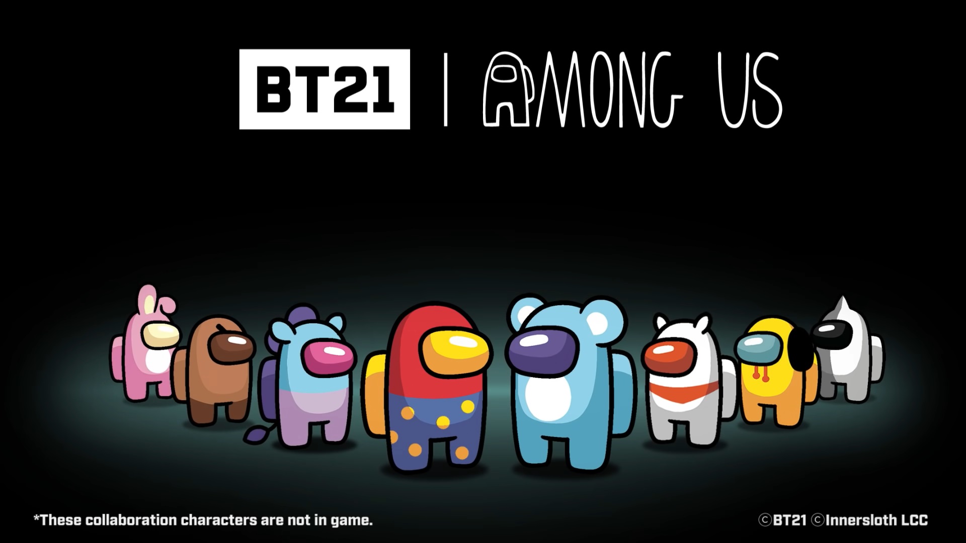 Among Us とbtsのキャラクターブランド Bt21 がコラボ 11月25日にコンテンツ公開へ