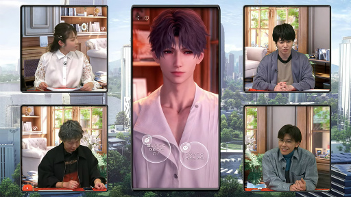 画像ギャラリー No.010のサムネイル画像 / 「恋と深空」リリース記念生放送レポート。小林裕介さん,佐藤拓也さん,立花慎之介さんがダミーヘッドを使用した生朗読を披露!