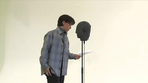 画像ギャラリー No.014のサムネイル画像 / 「恋と深空」リリース記念生放送レポート。小林裕介さん,佐藤拓也さん,立花慎之介さんがダミーヘッドを使用した生朗読を披露!