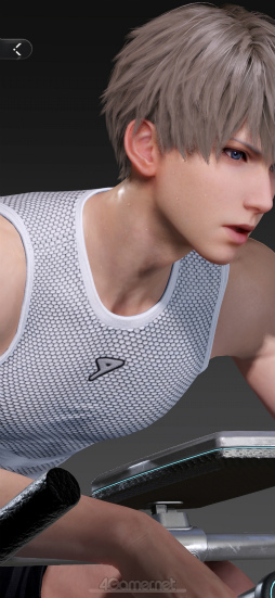 画像ギャラリー No.040のサムネイル画像 / 推しが側にいたら頑張れる? それとも集中できない? 「恋と深空」連載第5回は新機能“付き添い”システムを特集