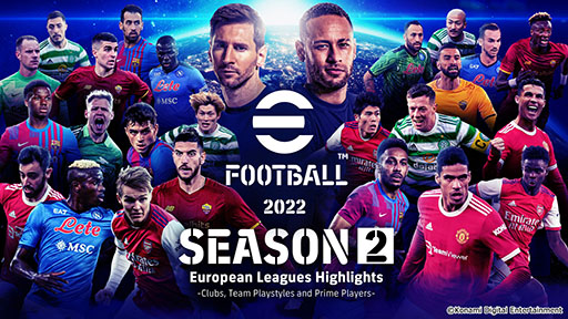 ���������꡼ No.001�Υ���ͥ������ / ���ޥ��ǡ�eFootball 2022�פ��ۿ��档�ɥ꡼�������⡼�ɤΥ�������2�Ⳬ��
