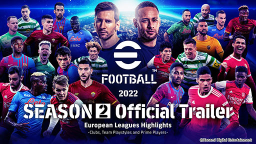 ���������꡼ No.005�Υ���ͥ������ / ���ޥ��ǡ�eFootball 2022�פ��ۿ��档�ɥ꡼�������⡼�ɤΥ�������2�Ⳬ��