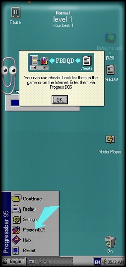 画像ギャラリー No.007のサムネイル画像 / HDDのノイズが心地良い。スマホ向けカジュアルゲーム「ProgressBar95 - retro arcade」を紹介する「(ほぼ)日刊スマホゲーム通信」第2433回