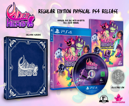 ���������꡼ No.008�Υ���ͥ������ / �ե��󥿥���RPG��Underhero�פΥѥå������Ǥ�2021ǯ��դ�ȯ�䡣���ͽ�������