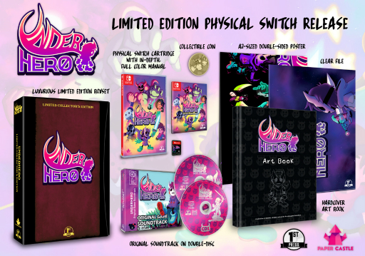 ���������꡼ No.012�Υ���ͥ������ / �ե��󥿥���RPG��Underhero�פΥѥå������Ǥ�2021ǯ��դ�ȯ�䡣���ͽ�������