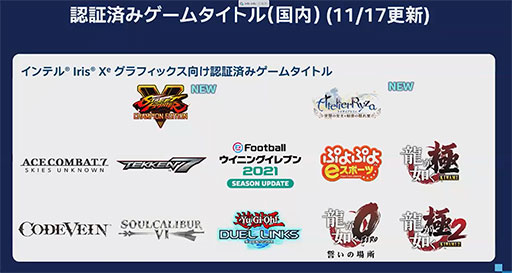 画像ギャラリー No.011のサムネイル画像 / Intelの薄型ノートPC向けGPU「Xe MAX」は,統合GPUとの協調動作で処理性能を高める