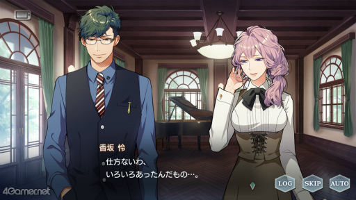 画像ギャラリー No.009のサムネイル画像 / 「スタオケ」の描き下ろしイラストを公開。メインストーリー第8章より笹塚 創と仁科諒介をピックアップ