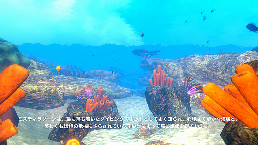 画像ギャラリー No.002のサムネイル画像 / Switch用ソフト「ディープダイビング アドベンチャー」が12月17日に配信。海中の描写や臨場感などを追求したダイビングシミュレータ