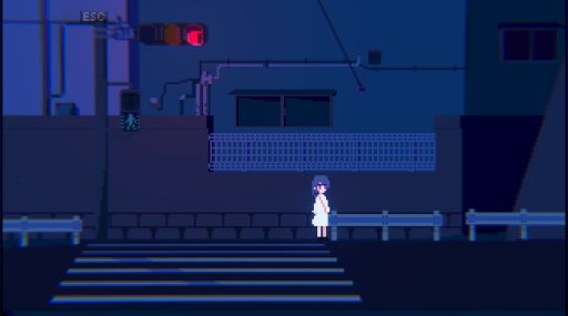 画像ギャラリー No.009のサムネイル画像 / 雰囲気に引き込まれる「アンリアルライフ」を紹介。記憶を失った少女が,信号機をはじめとする個性的なキャラクター達の力を借りて旅をするADV