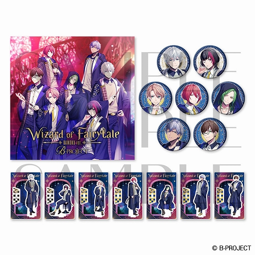 画像ギャラリー No.008のサムネイル画像 / 「B-PROJECT」,魔法魔術学校を舞台にした“Wizard of Fairytale”の特設サイトが公開に