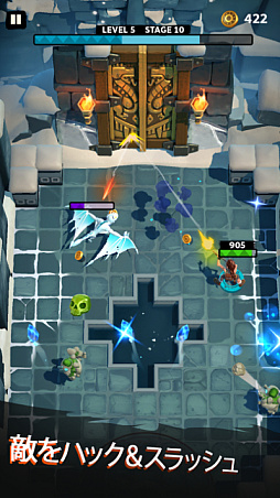 画像ギャラリー No.003のサムネイル画像 / トゥームレイダーシリーズ最新作となるスマホアプリ「Tomb Raider Reloaded」,本日配信開始