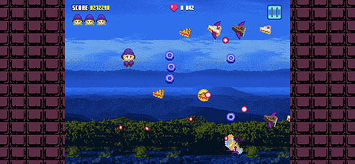 画像ギャラリー No.001のサムネイル画像 / スイーツを収集してハイスコアを更新しよう。横スクロールシューティング「ペコシュー」を紹介する「(ほぼ)日刊スマホゲーム通信」第2459回