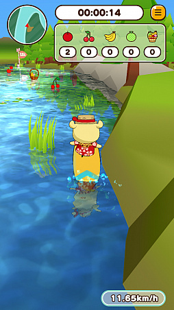 画像ギャラリー No.002のサムネイル画像 / スマホアプリ「ジャムムすぽると!」が配信。妖精ジャムムがさまざまなスポーツに挑戦