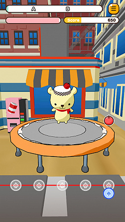 画像ギャラリー No.005のサムネイル画像 / スマホアプリ「ジャムムすぽると!」が配信。妖精ジャムムがさまざまなスポーツに挑戦