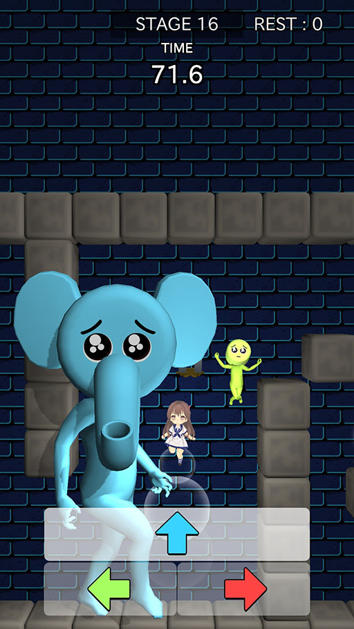 画像ギャラリー No.003のサムネイル画像 / スマホ向けカジュアルゲーム「翔べ!エスパーぴえん」が配信開始