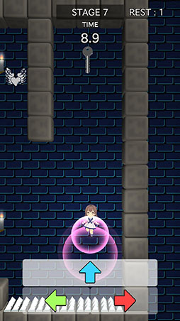 画像ギャラリー No.004のサムネイル画像 / スマホ向けカジュアルゲーム「翔べ!エスパーぴえん」が配信開始