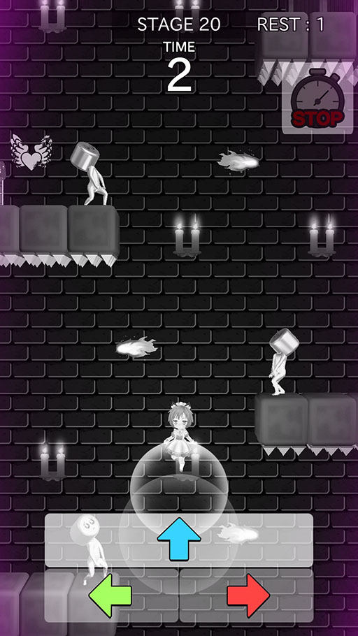 画像ギャラリー No.006のサムネイル画像 / スマホ向けカジュアルゲーム「翔べ!エスパーぴえん」が配信開始